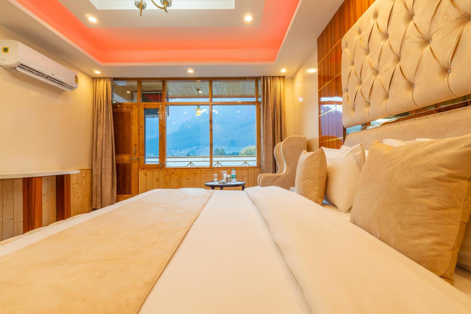 West Western Resort Manali #Neartomallroad #Gym #Lawn #Playingzone #Pooltable #Kidsfriendly #Mountainview #Tabletennis #Familyfriendly #Privateparking מראה חיצוני תמונה